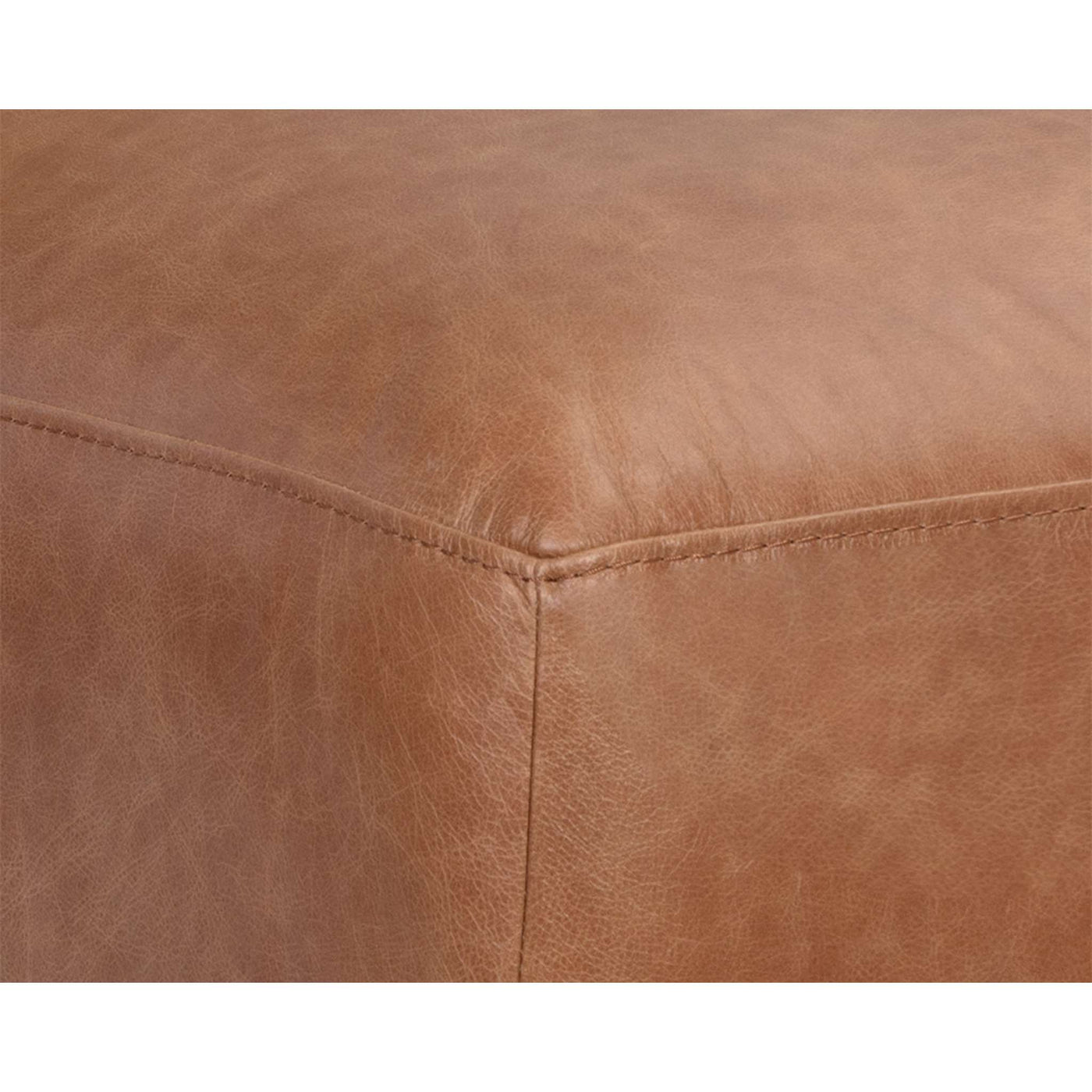 Watson Modular - Armless Chair - Marseille Camel Leather