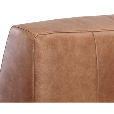 Watson Modular - Armless Chair - Marseille Camel Leather