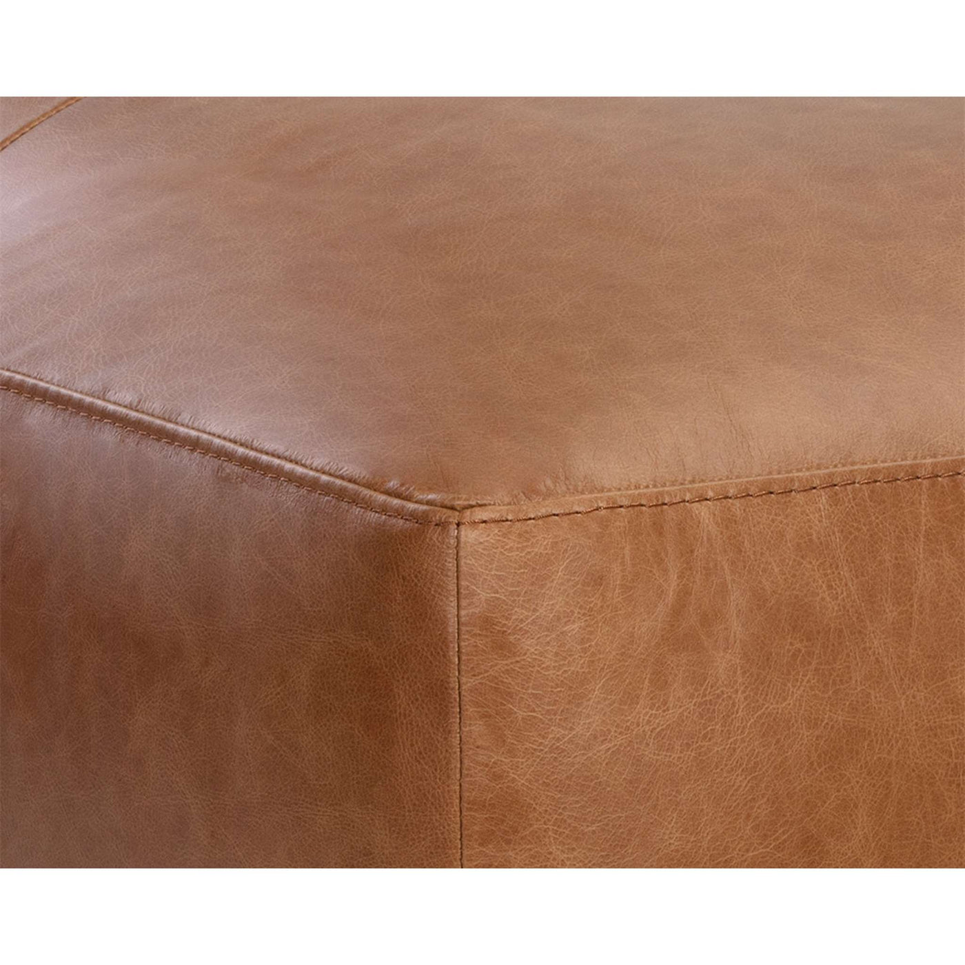 WATSON MODULAR - OTTOMAN - MARSEILLE CAMEL LEATHER