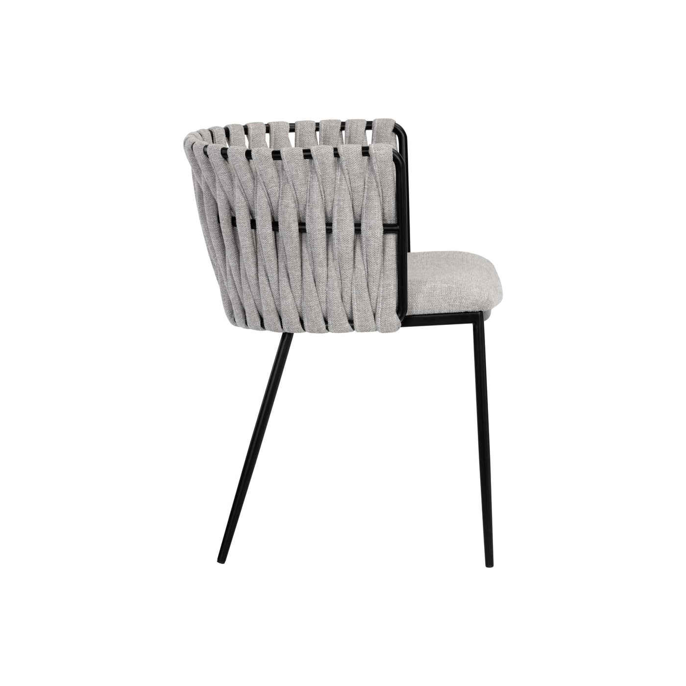 Sarai Dining Armchair - Belfast Heather Grey