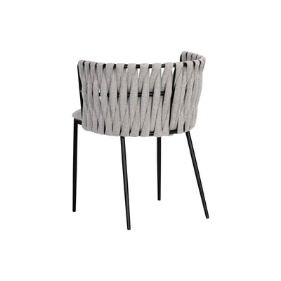 Sarai Dining Armchair - Belfast Heather Grey