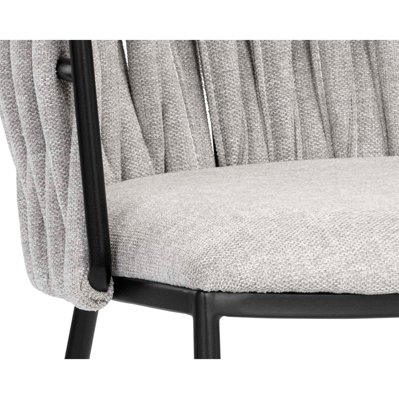 SARAI DINING ARMCHAIR - BELFAST HEATHER GREY