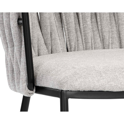 Sarai Dining Armchair - Belfast Heather Grey