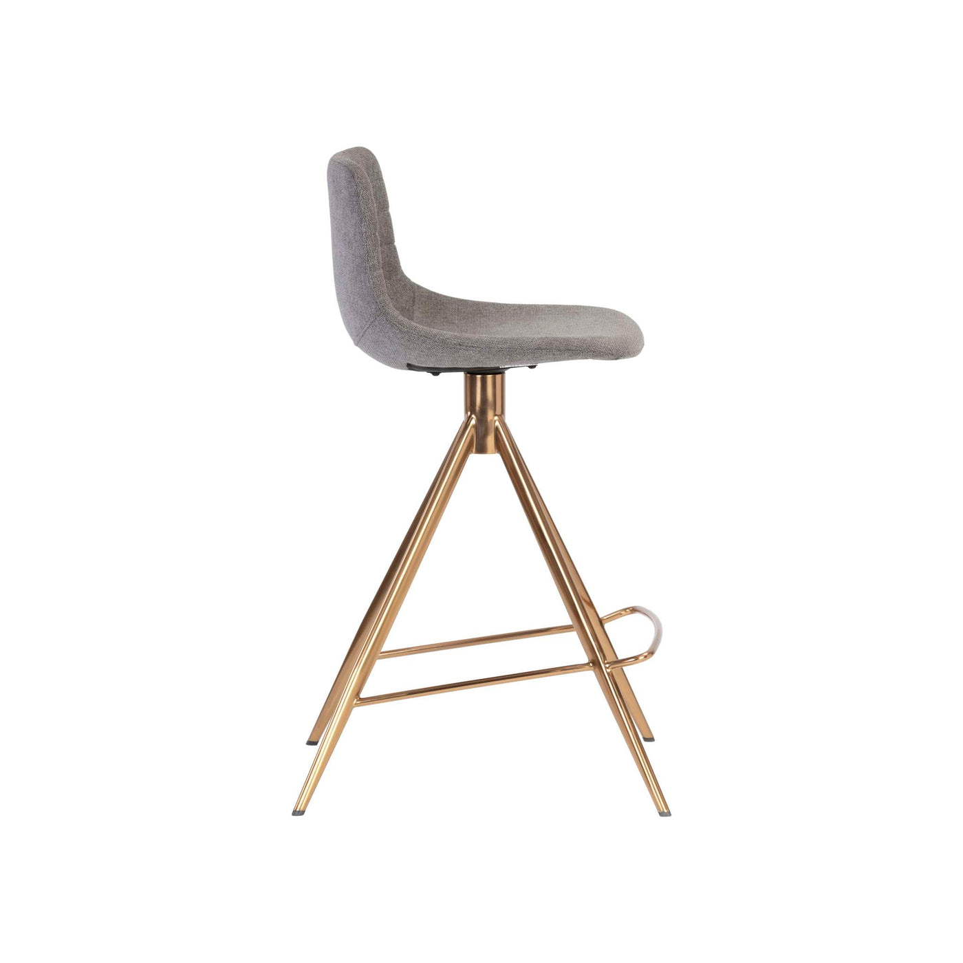 ANDRES SWIVEL COUNTER STOOL - BELFAST KOALA GREY