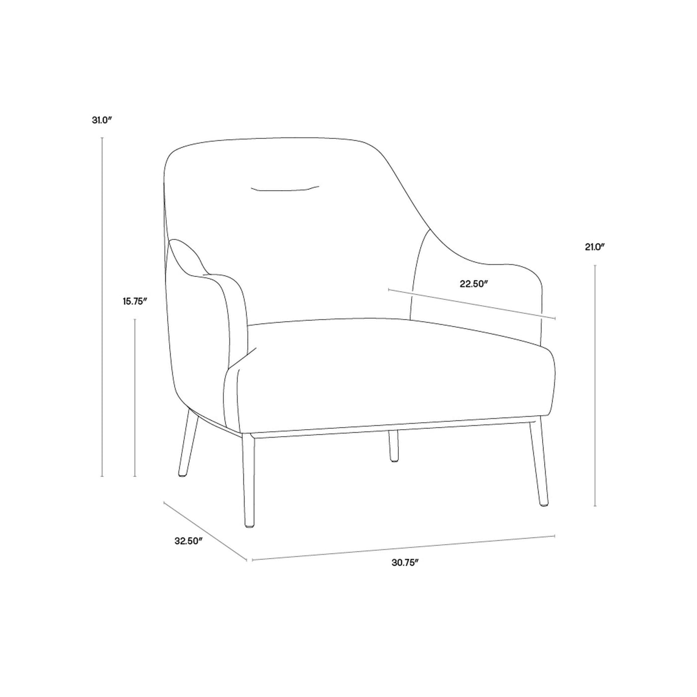 CAMERON LOUNGE CHAIR