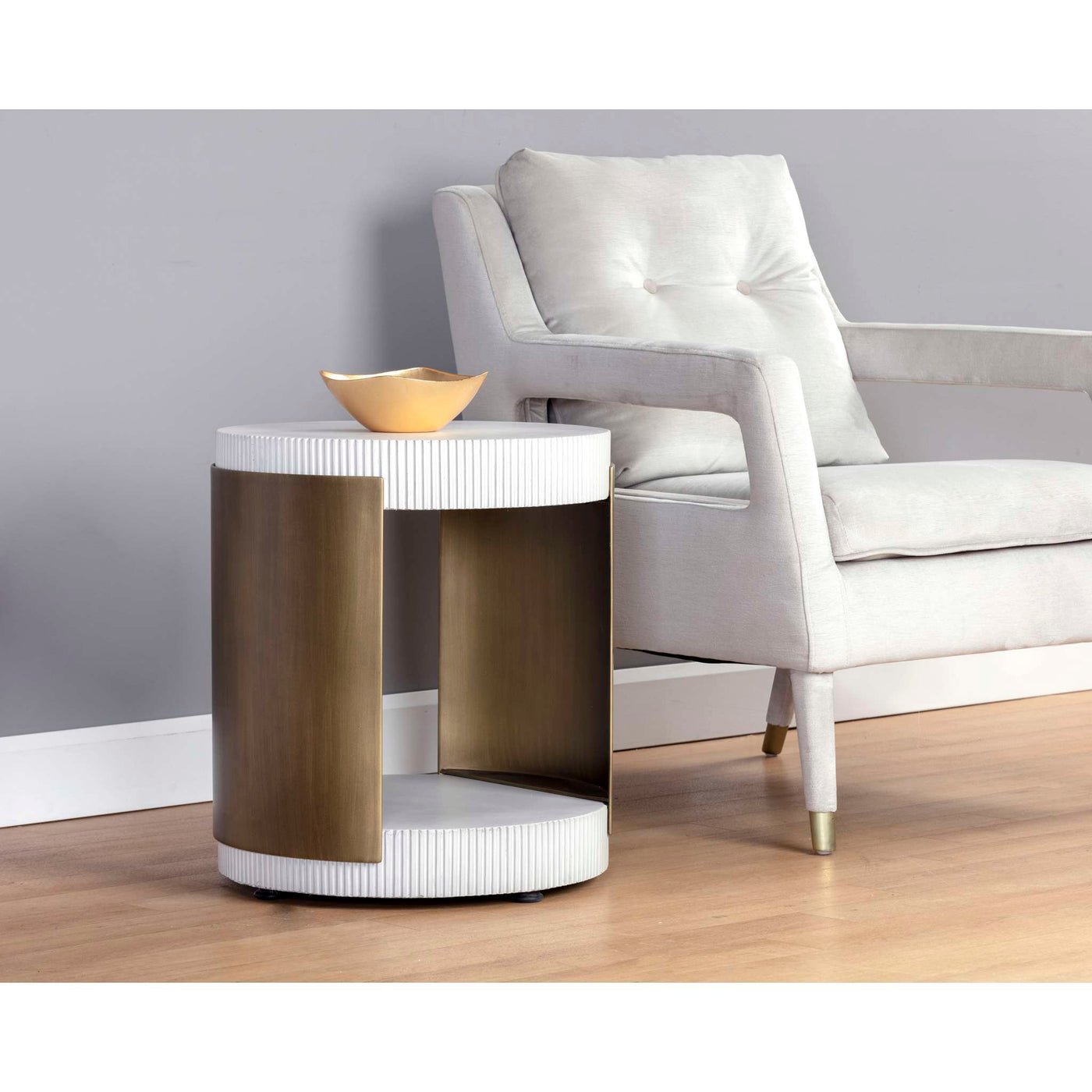 Cavette End Table