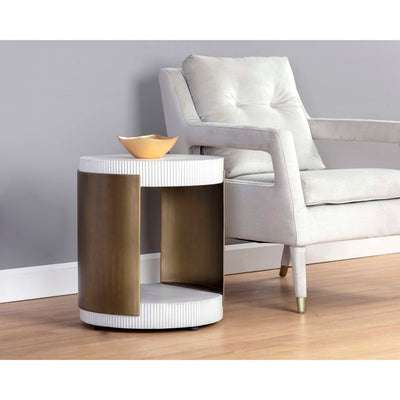 CAVETTE END TABLE