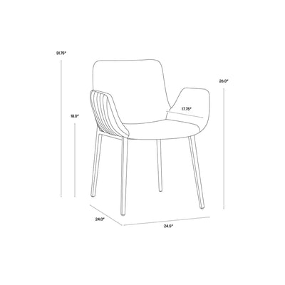 Lucano Dining Armchair