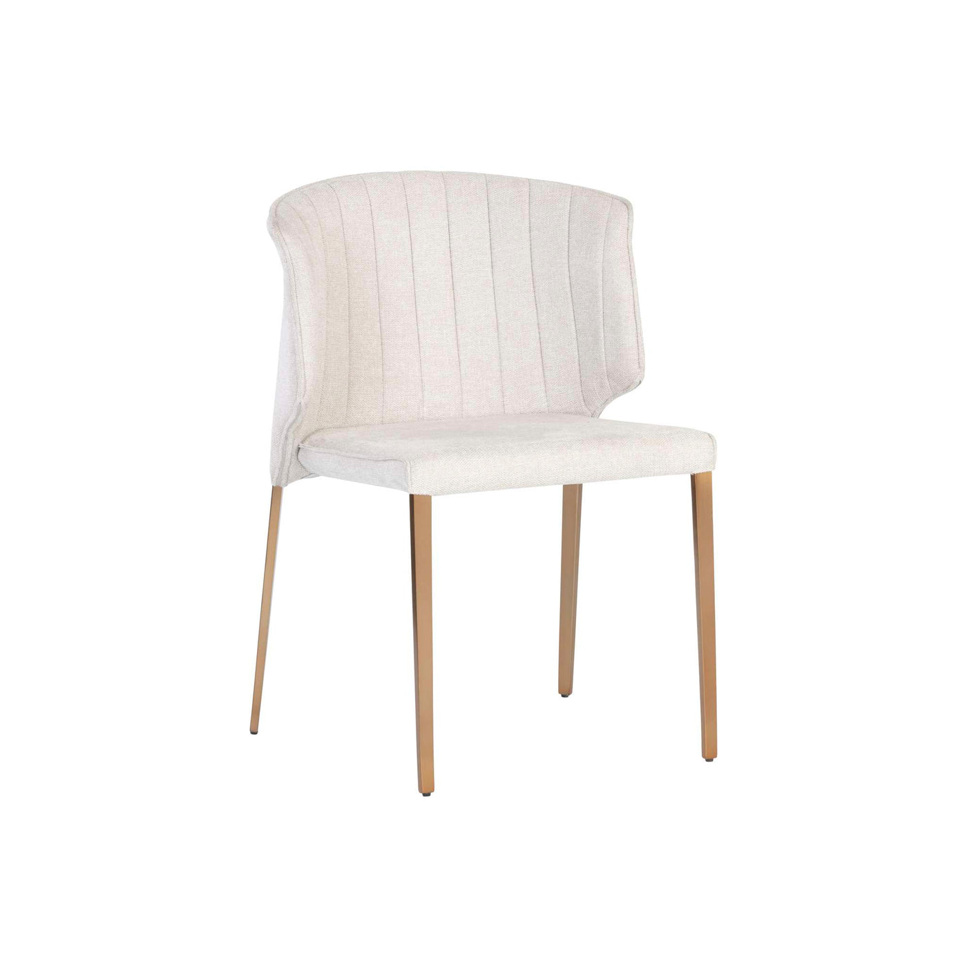 ZAYDEN DINING CHAIR - BELFAST OATMEAL