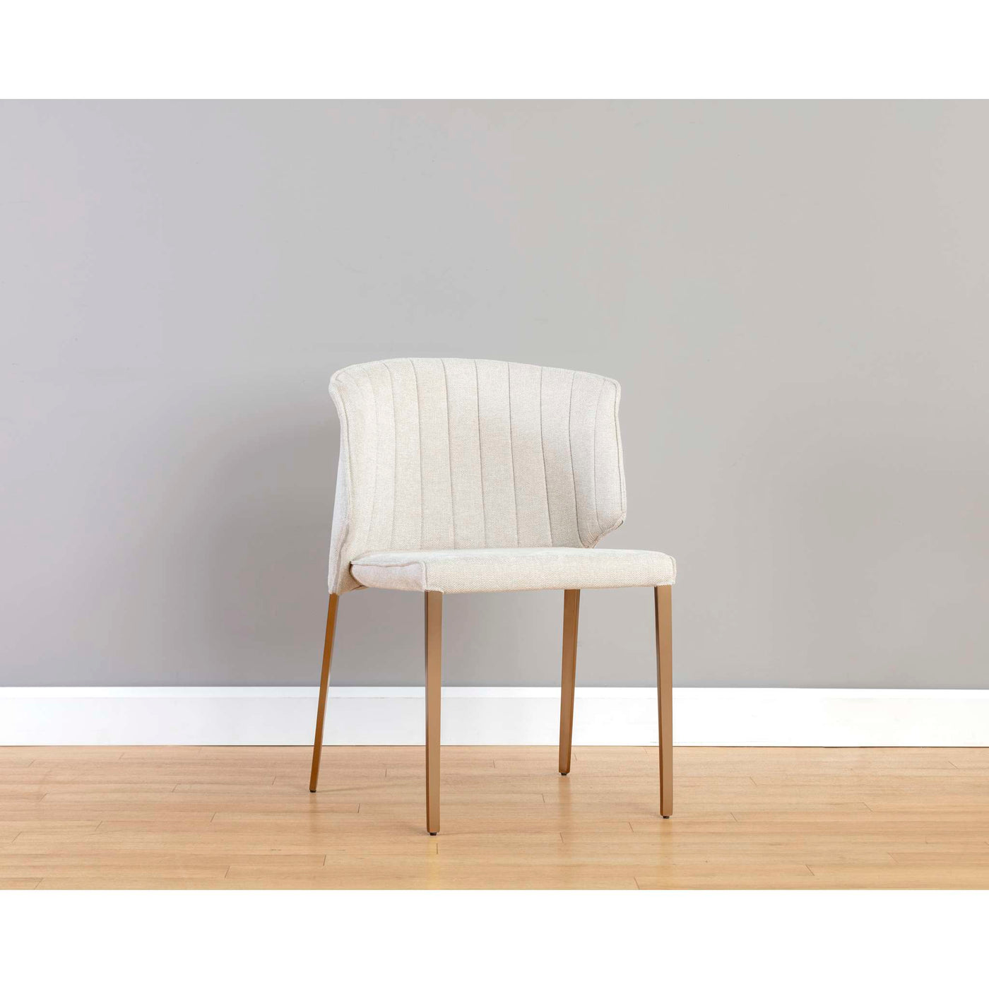 ZAYDEN DINING CHAIR - BELFAST OATMEAL