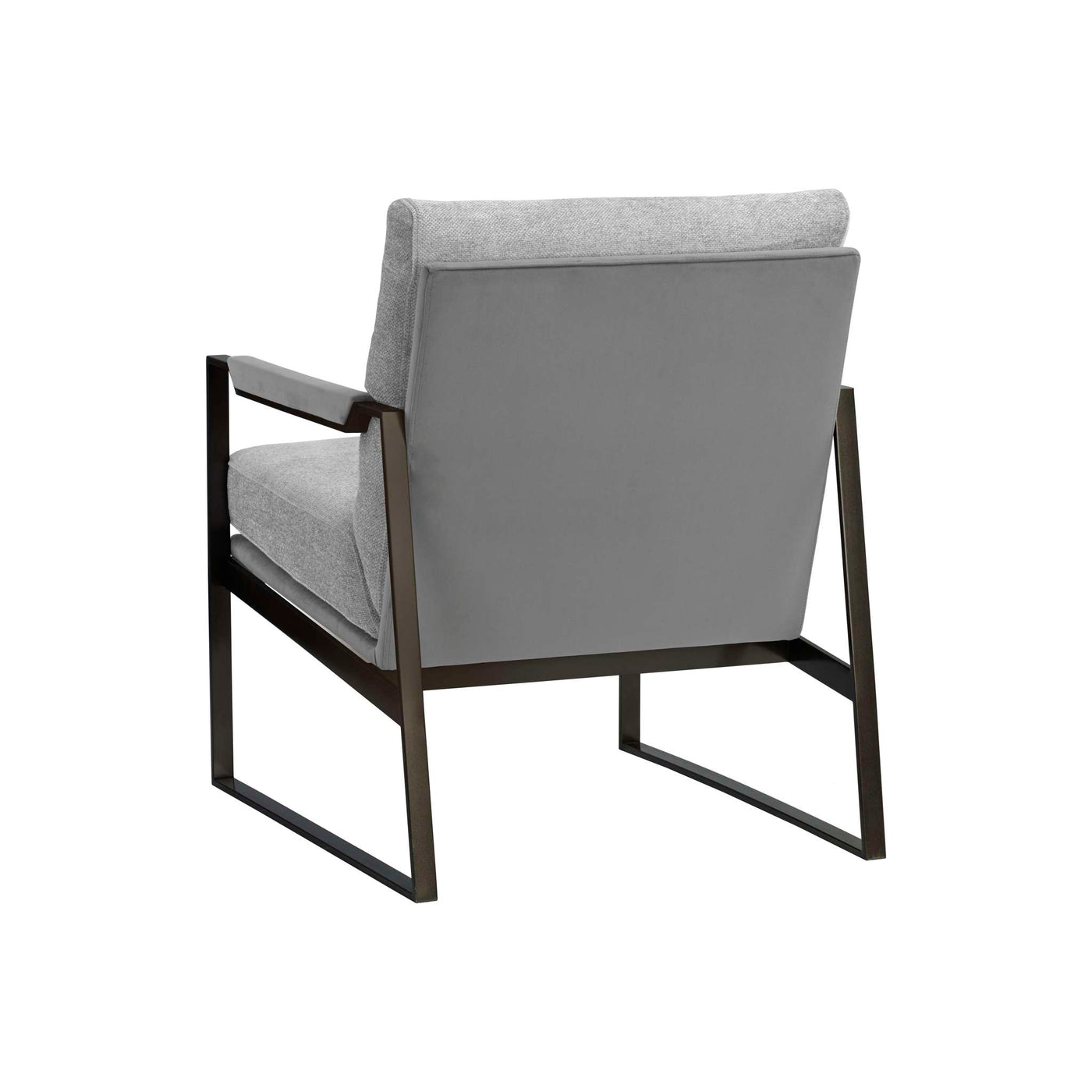 DAVID LOUNGE CHAIR - SAN REMO WINTER CLOUD / ANTONIO CHARCOAL