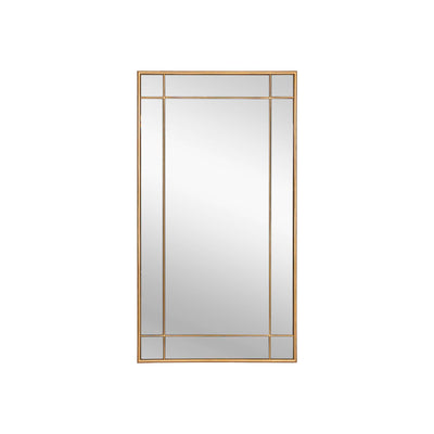 Pasadena Floor Mirror - Brass