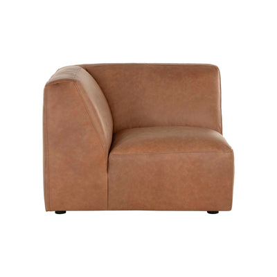 Watson Modular - Corner Chair - Marseille Camel Leather