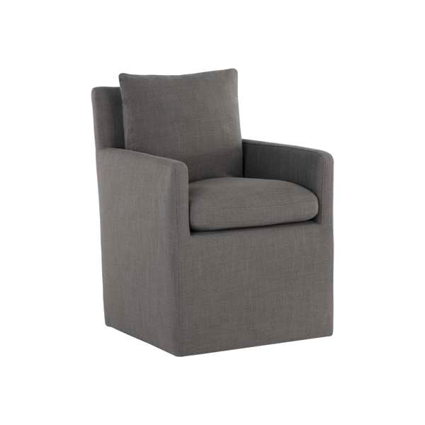 Glenrose Wheeled Dining Armchair