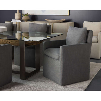 Glenrose Wheeled Dining Armchair