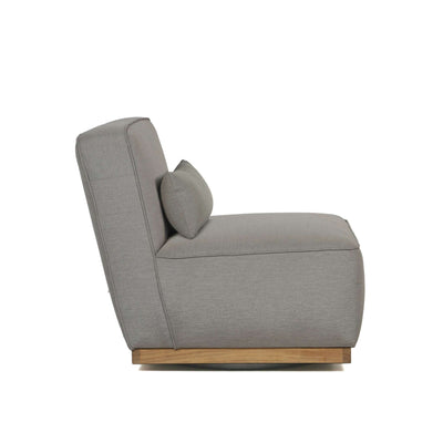 Carbonia Swivel Lounge Chair - Palazzo Taupe