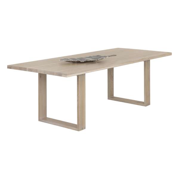 THANUS DINING TABLE - LIGHT OAK - 94.5"