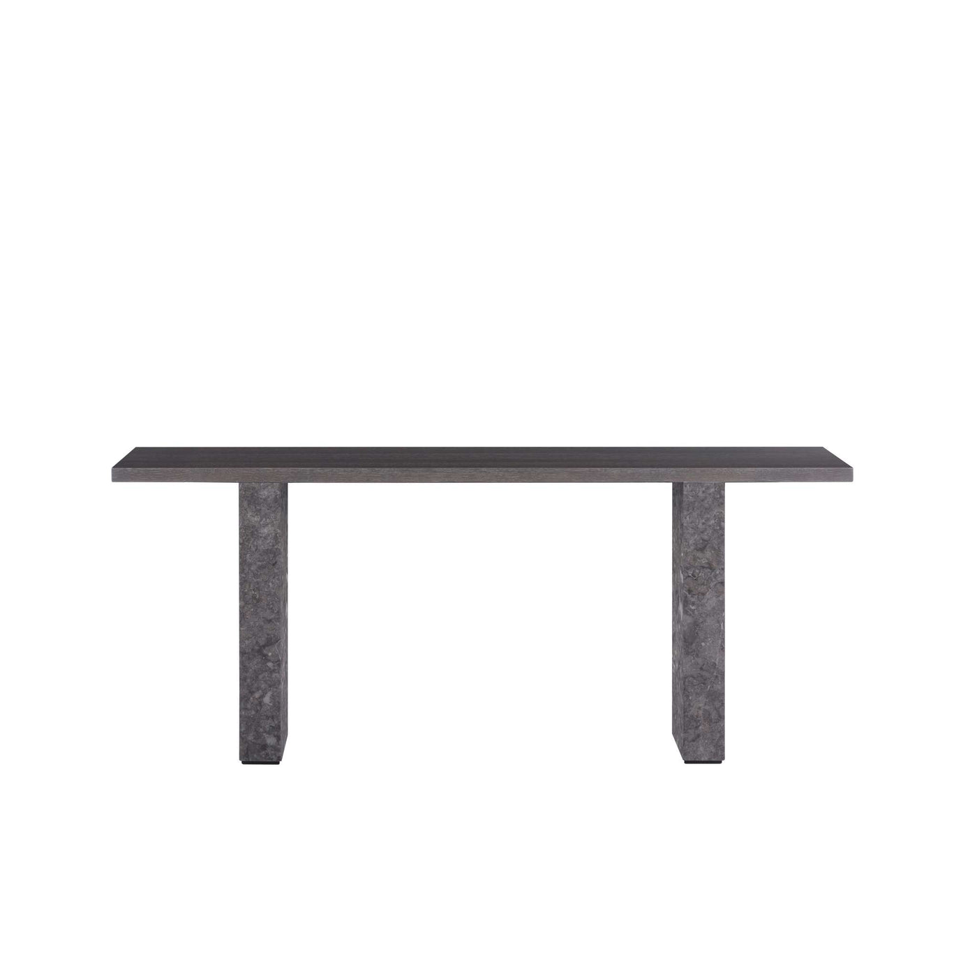 Rebel Console Table - Grey Marble / Charcoal Grey