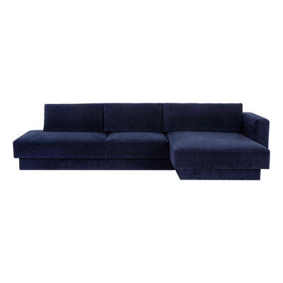 Tecoma Sofa Chaise - Raf & Laf - Danny Navy & Cream