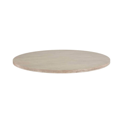 Cypher Dining Table Top - Wood - White Ceruse - 55"