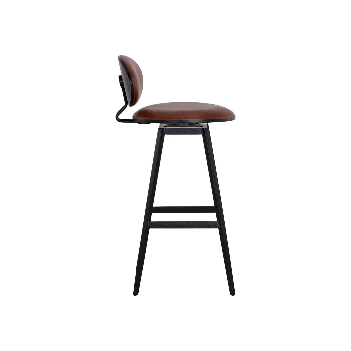 EMBER SWIVEL BARSTOOL - BRAVO COGNAC