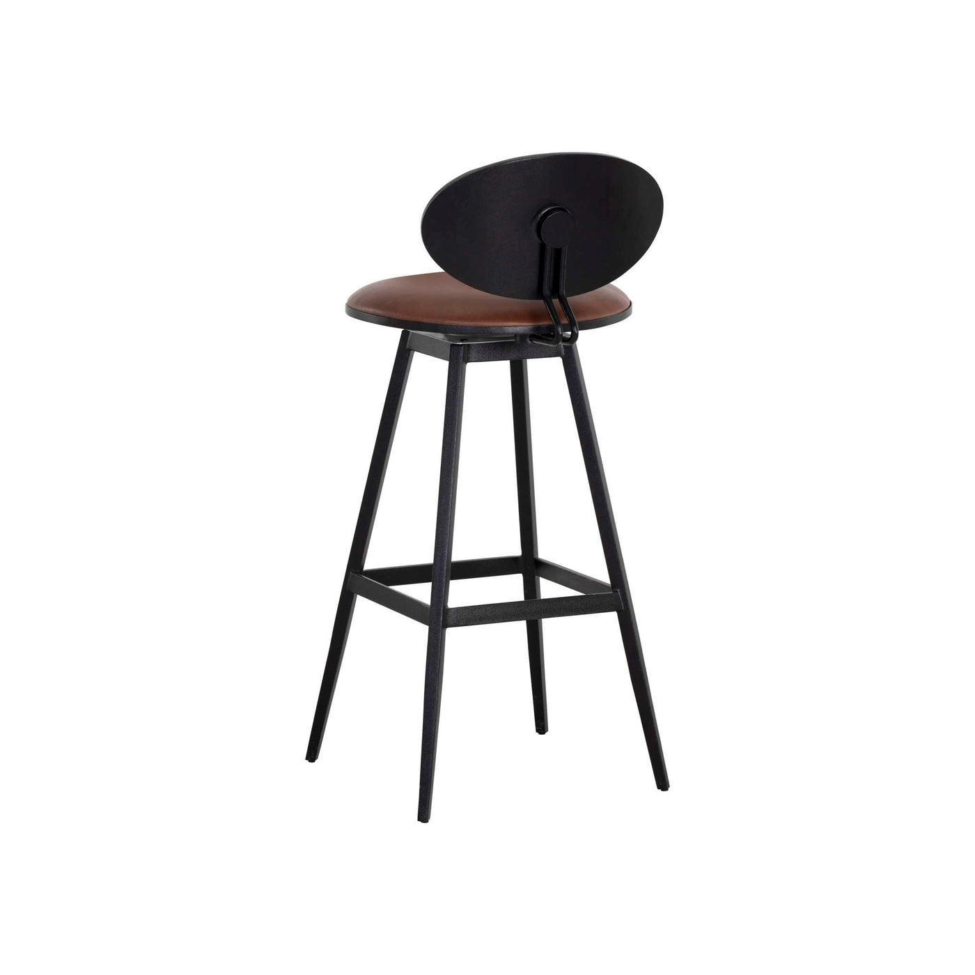 Ember Swivel Barstool - Bravo Cognac