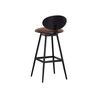 EMBER SWIVEL BARSTOOL - BRAVO COGNAC