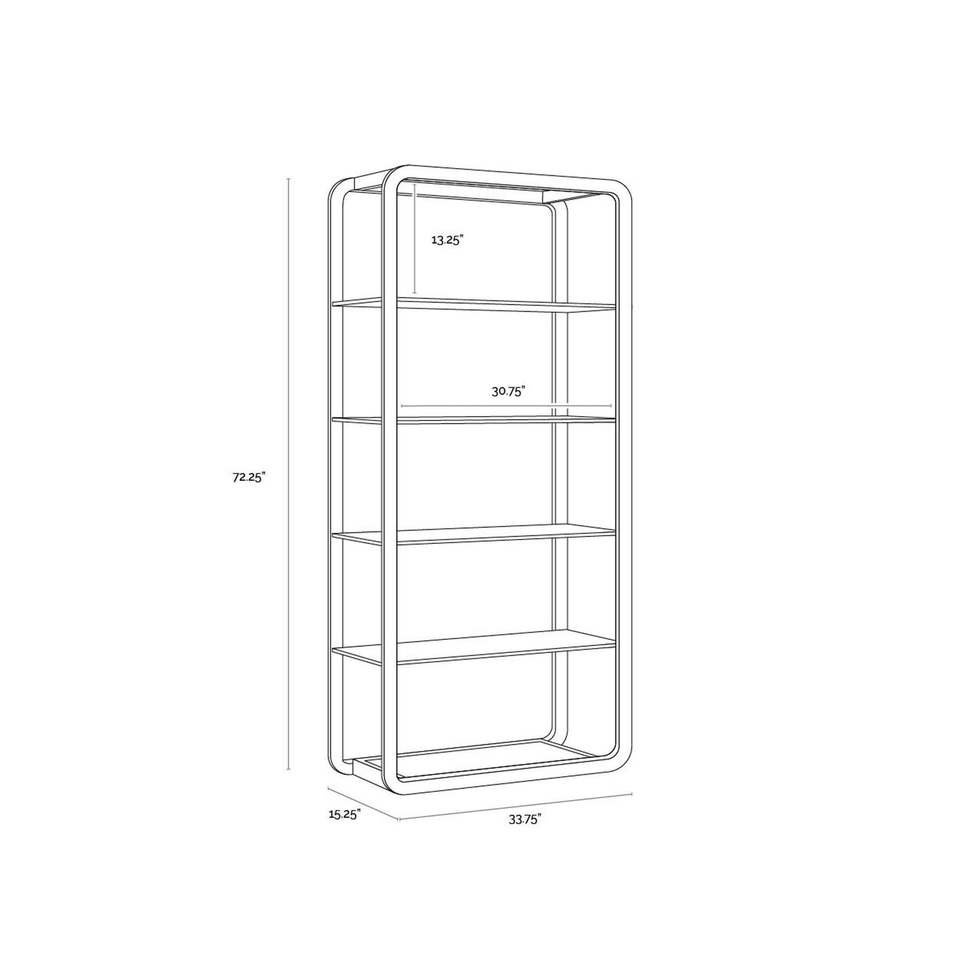 Ambretta Bookcase