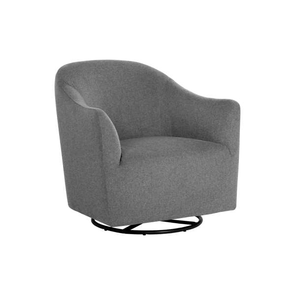 Silvana Glider Lounge Chair - Belfast Koala Grey