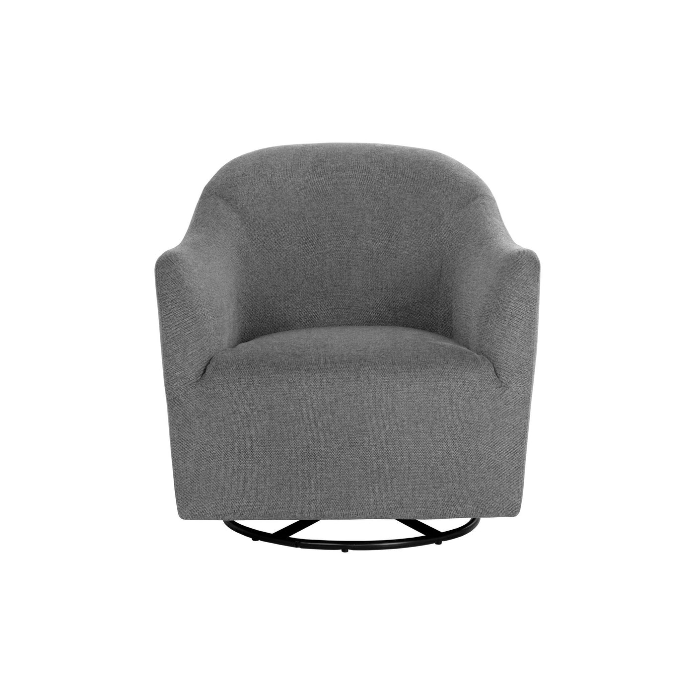 Silvana Glider Lounge Chair - Belfast Koala Grey