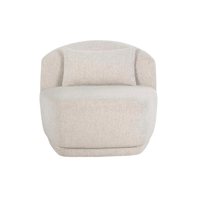 SORAYA SWIVEL ARMLESS CHAIR