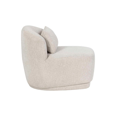 Soraya Swivel Armless Chair