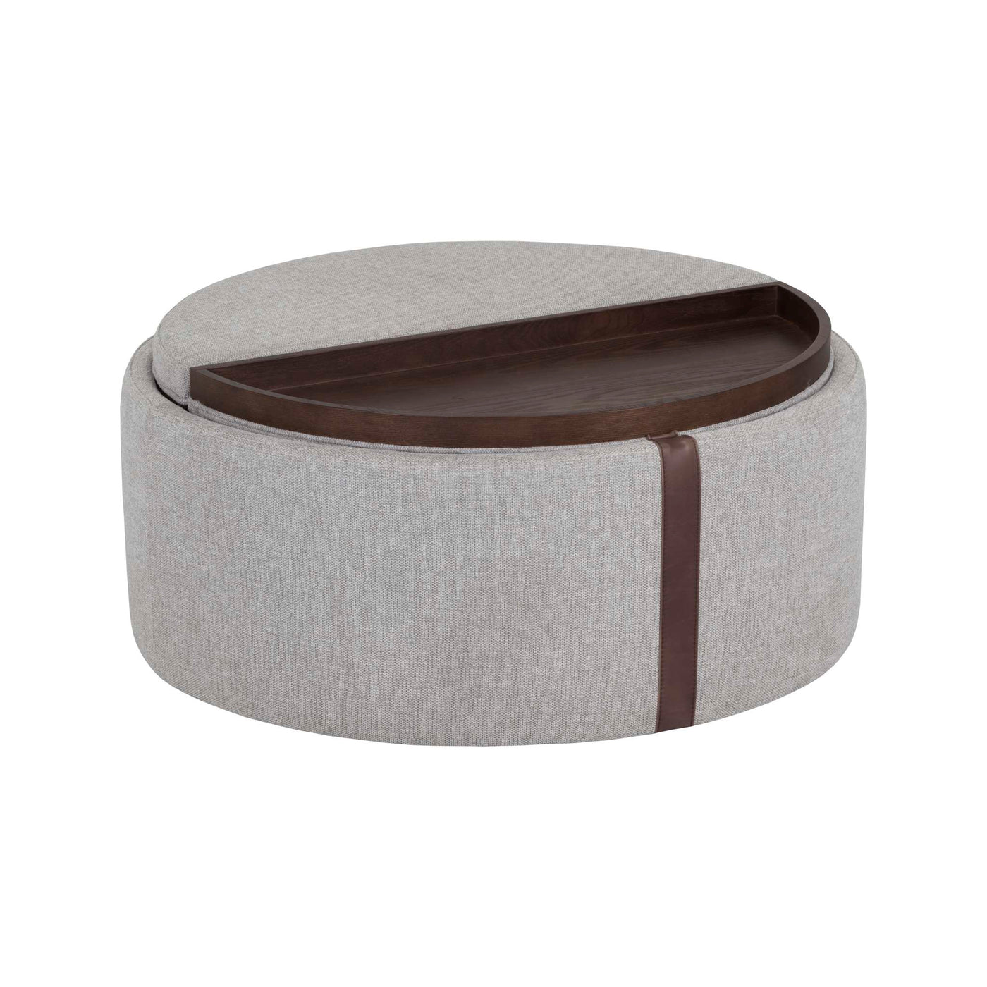 BORELLI WHEELED STORAGE OTTOMAN