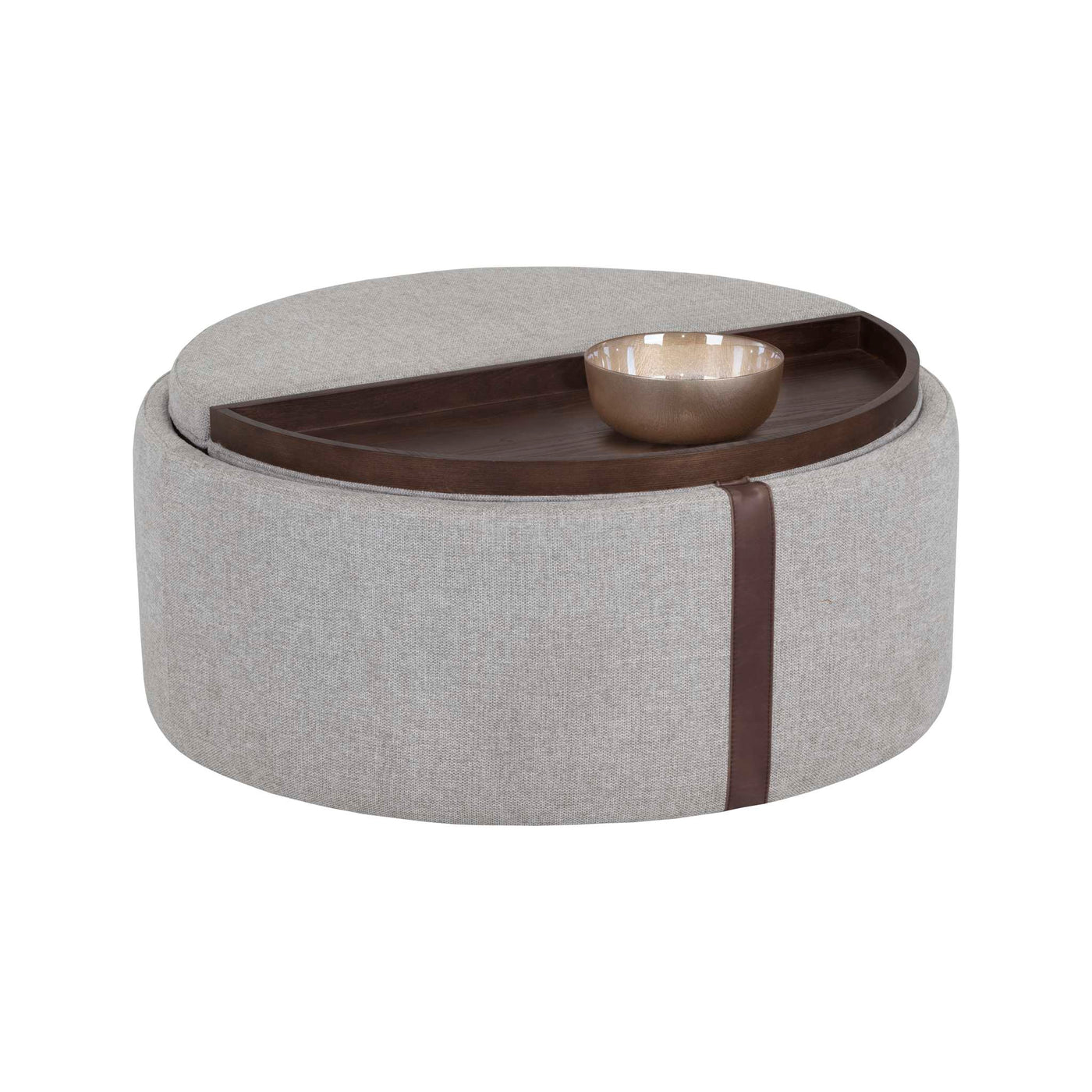 BORELLI WHEELED STORAGE OTTOMAN