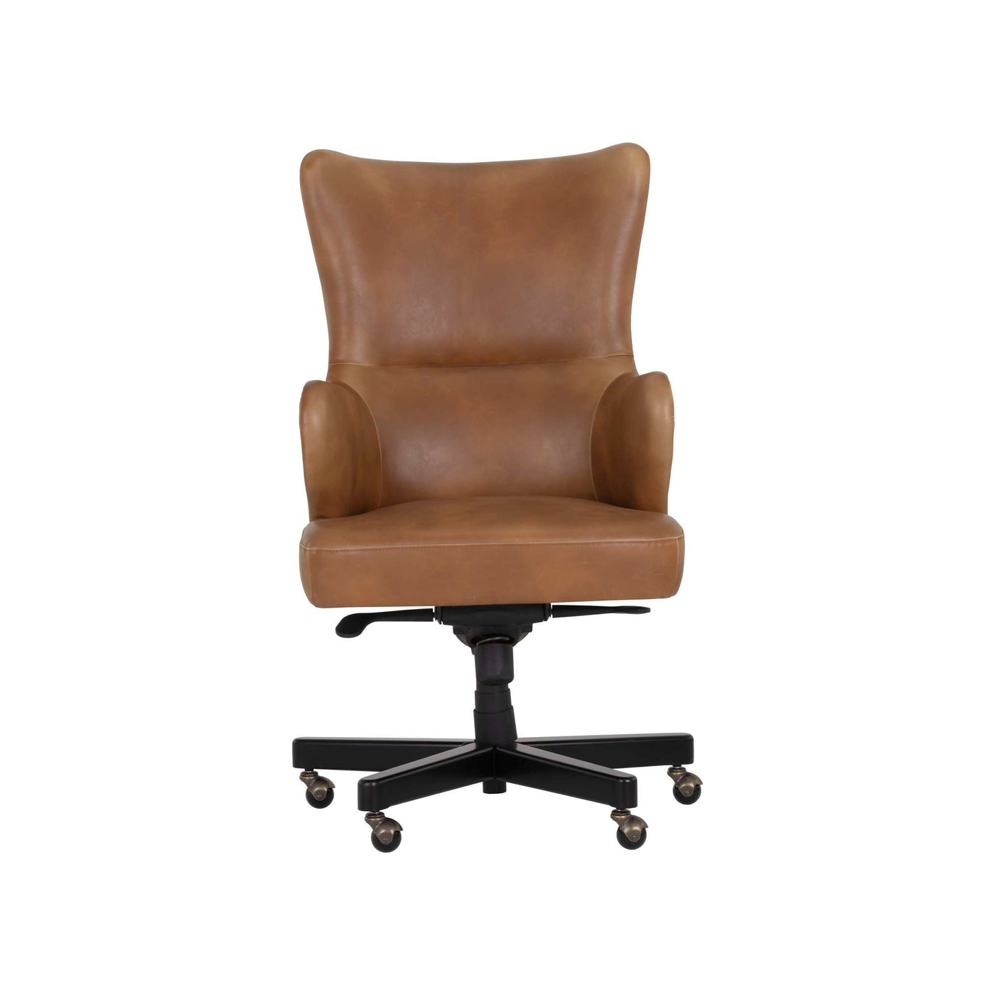 HUBERT OFFICE CHAIR - TOBACCO TAN