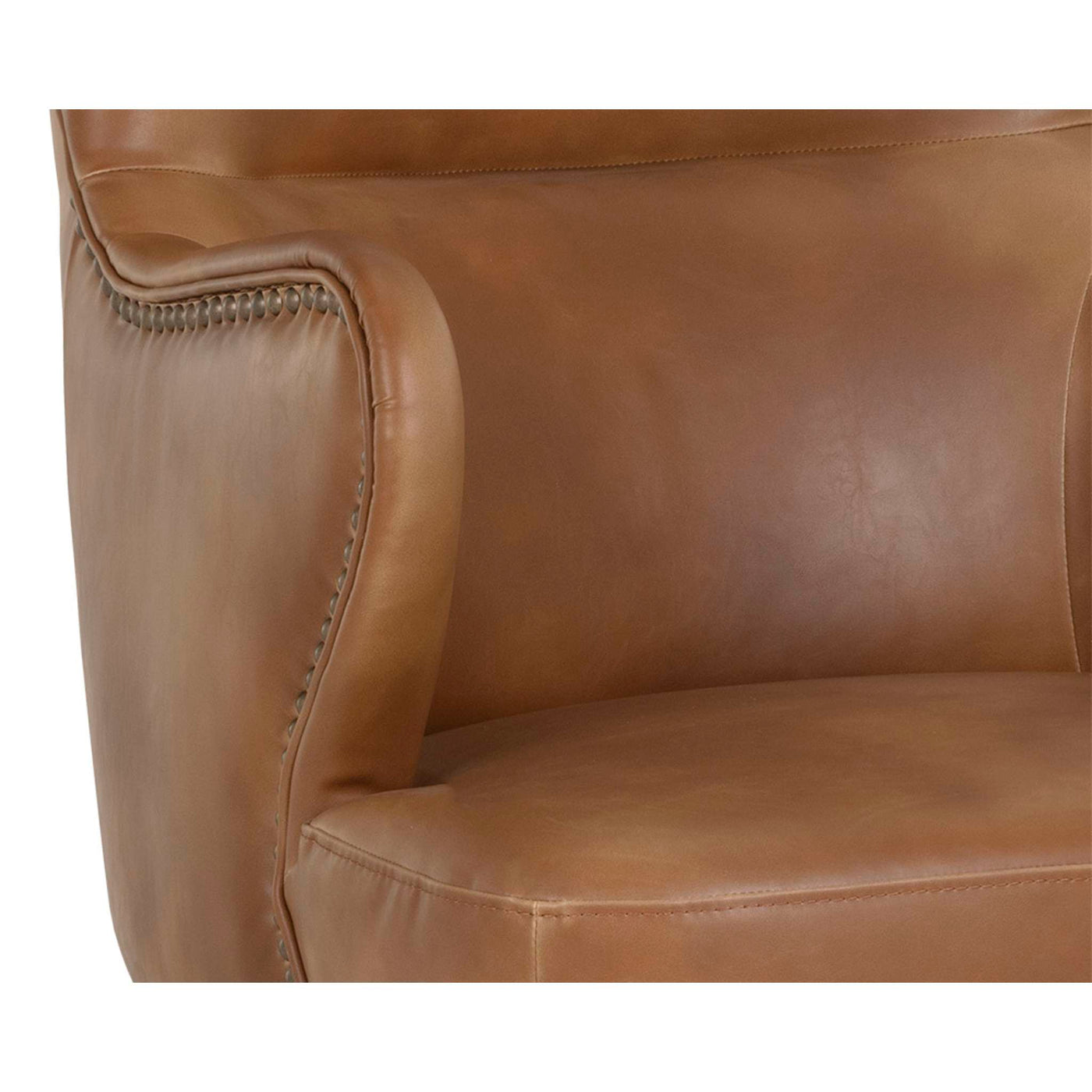 Hubert Office Chair - Tobacco Tan