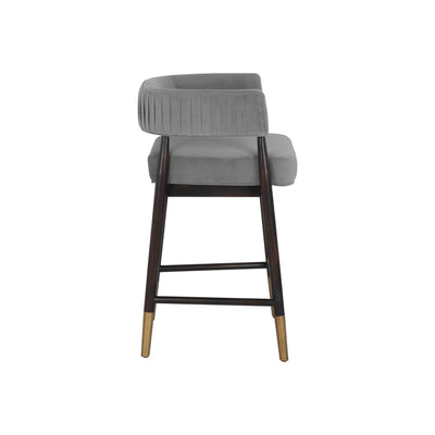 CALLEM COUNTER STOOL - ANTONIO CHARCOAL