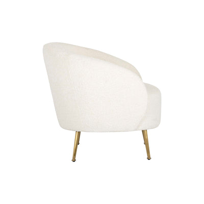 CLEA LOUNGE CHAIR - ALTRO WHITE