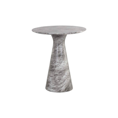 SHELBURNE COUNTER TABLE - MARBLE LOOK - GREY