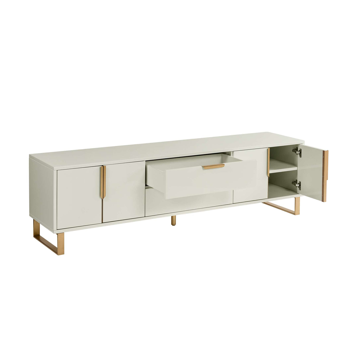 Barnette Media Console And Cabinet