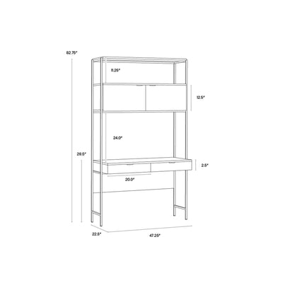 AMBROSE MODULAR WALL DESK