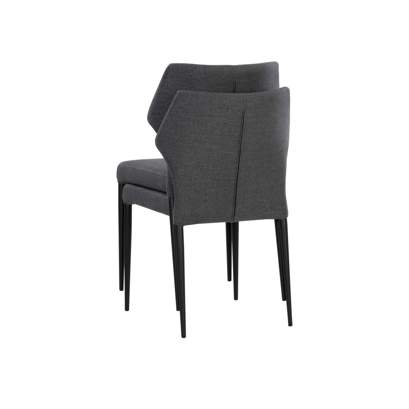 James Stackable Dining Chair (Sef Of 2)