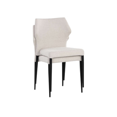 JAMES STACKABLE DINING CHAIR (Sef of 2)