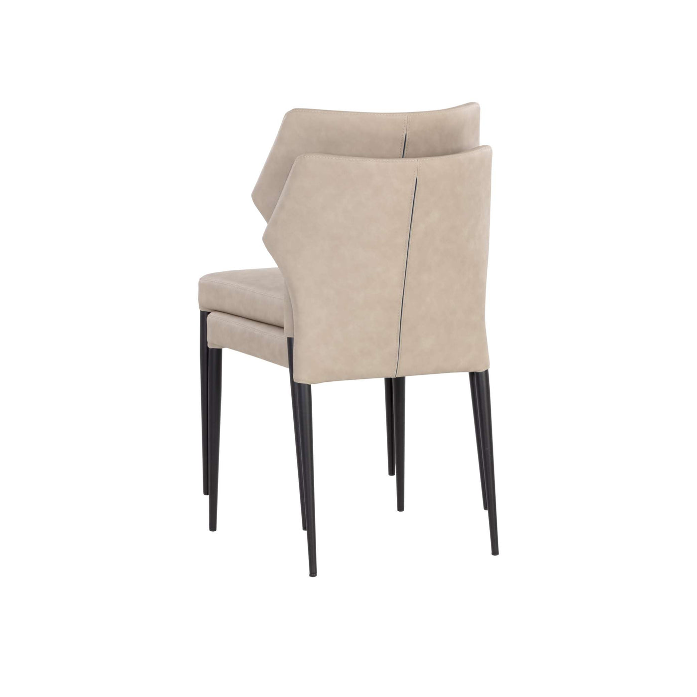 JAMES STACKABLE DINING CHAIR (Sef of 2)