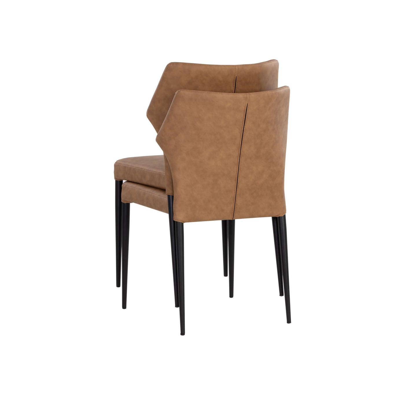 James Stackable Dining Chair (Sef Of 2)