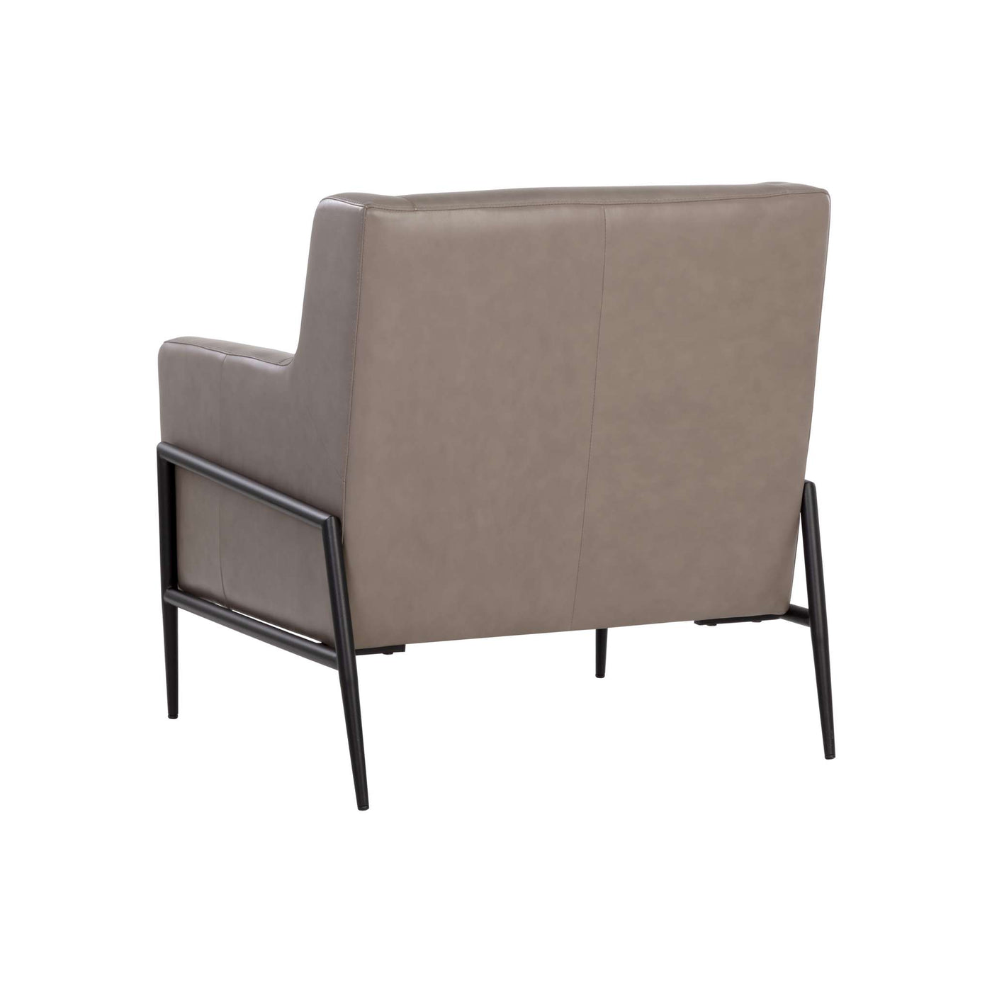 TALULA LOUNGE CHAIR - ALPINE GREY LEATHER