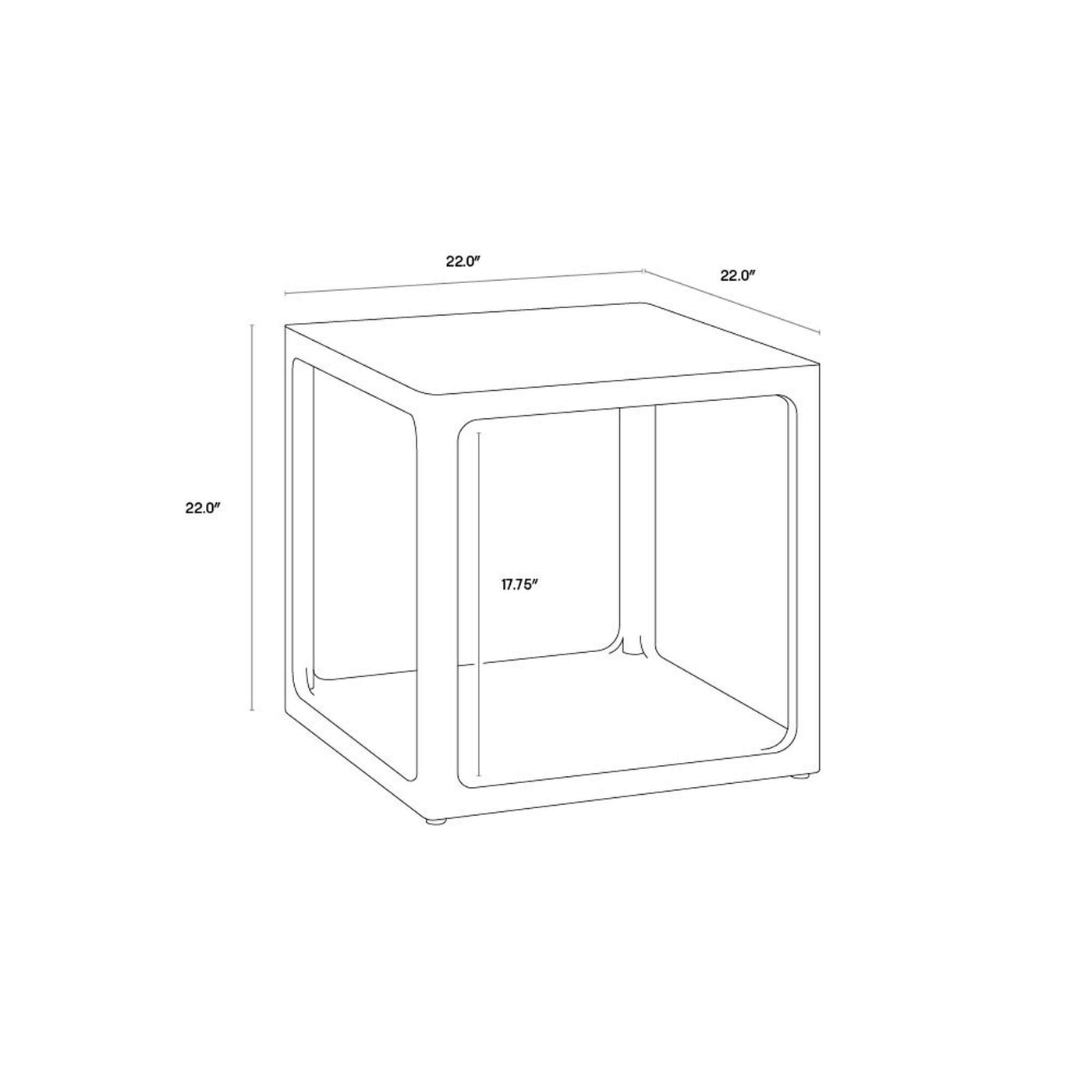 DONCASTER SIDE TABLE