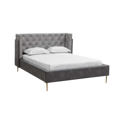 LAURA BED - QUEEN - BRAVO METAL / BRAVO PORTABELLA