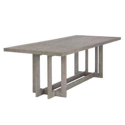 DISERA DINING TABLE - ASH GREY - 96"