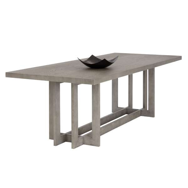 Disera Dining Table - Ash Grey - 96"